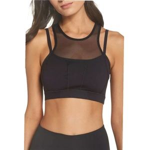 Zella Body Stealth Sexy Sports Bra Black Medium